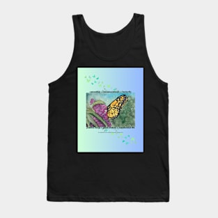 Caterpillar + Metamorphosis = Butterfly Tank Top